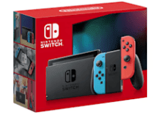 Nintendo Switch - Neon Blue + Neon Red Joy-Con